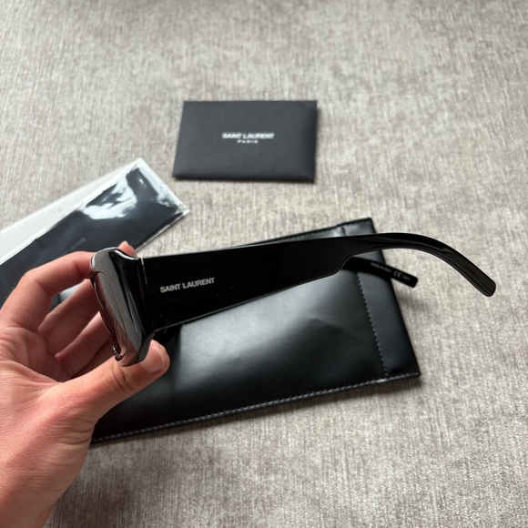 Saint Laurent Black Sunglasses - Picture 8 of 8
